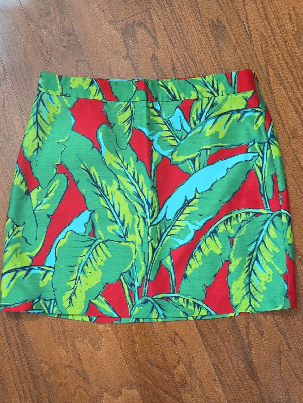 Vineyard Vines Floral Skirt Cotton Silk Blend Size 10